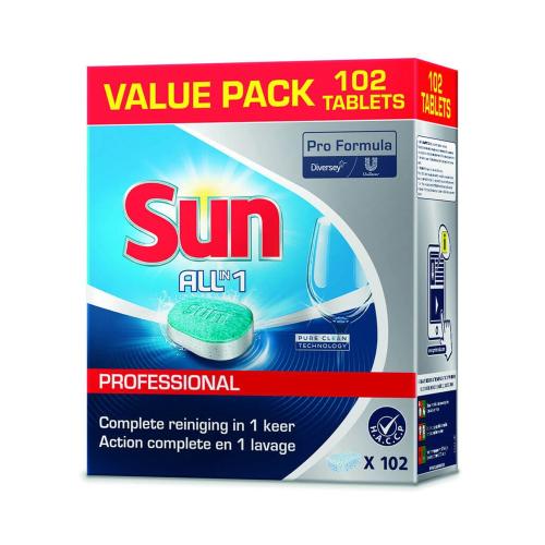 Vaatwastabletten All-in-1 102st product photo