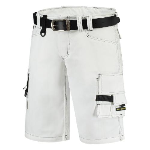 Werkbroek kort Canvas wit maat 50 product photo