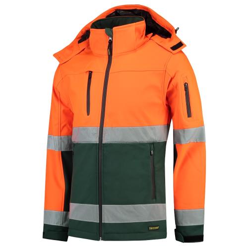 Jack softshell ISO20471 fluor oranje/groen 4XL product photo