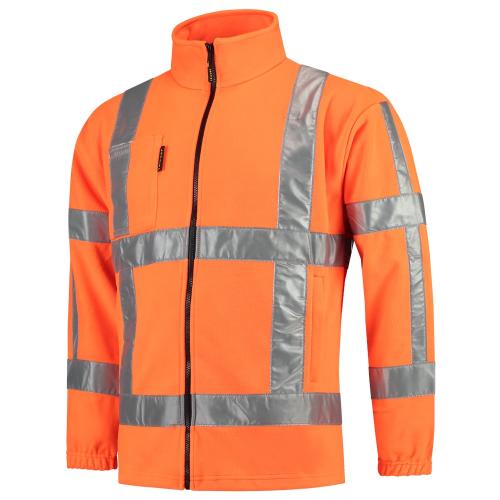 Fleecejack RWS fluor oranje 5XL product photo