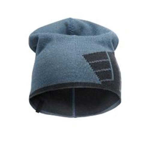 Muts omkeerbaar petrol/staalgrijs one size product photo