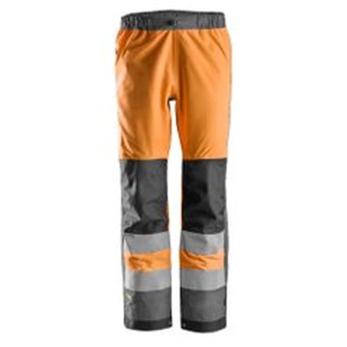 Werkbroek AllroundWork 6530 waterdicht kl2 high visibility oranje/staalgrijs maat L product photo