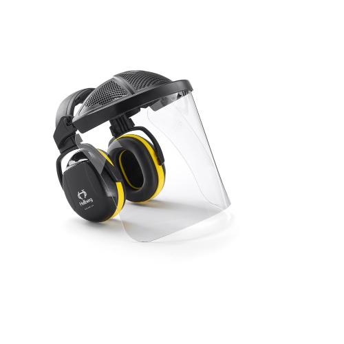 Gehoorbeschermer SECURE 2 met vizier SAFE polycarbonaat 30dB product photo