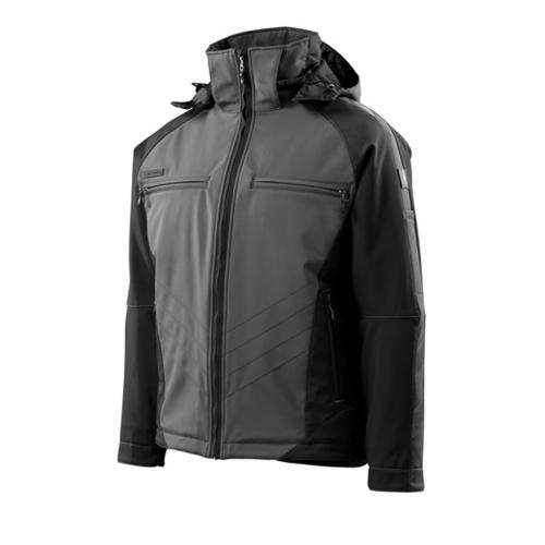 Winterjack softshell donkerantraciet/zwart Darmstadt XL product photo