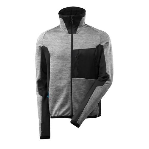 Vest fleece 17103 grijs/zwart Mt XS product photo