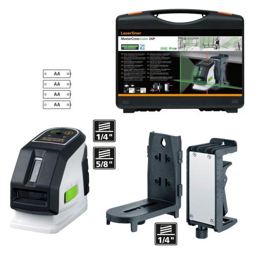 Laserliner Kruislijnlaser groen diodentechnologie + loodfunctie MasterCross-Laser 2GP product photo https://media.isero.nl/Isero-IseroNL-Site/images/L/16508785_3.jpg L