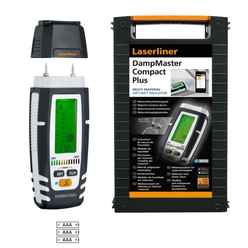 Laserliner Meettoestel voor materiaalvocht met bluetooth-interface DampMaster Compact Plus (BLE) product photo https://media.isero.nl/Isero-IseroNL-Site/images/L/16508792_5.jpg L