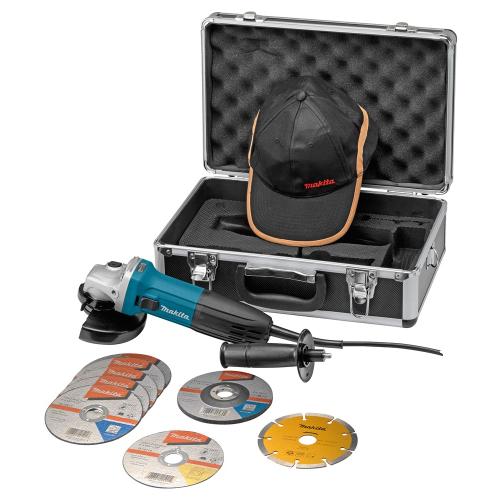 Makita Haakse slijper 125mm 720W incl. accessoires GA5030RSP2 230V product photo