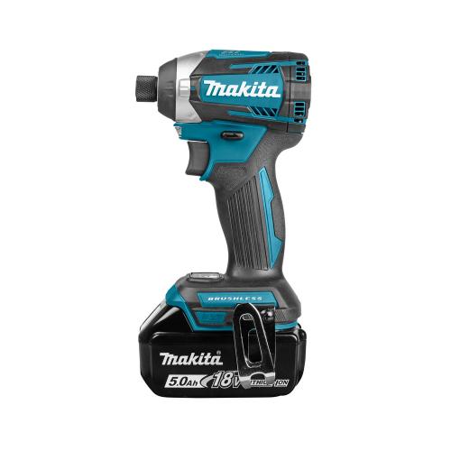 Makita accu-slagschroevendraaier instelbaar 18.0V 2x5.0Ah DTD154RTJ product photo