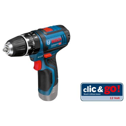 Bosch accu-schroef-/klopboormachine 12.0V body GSB 12V-15 product photo