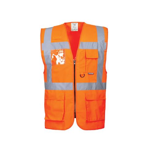 Veiligheidsvest Berlin Executive kl.2 hi-vis oranje Mt S product photo