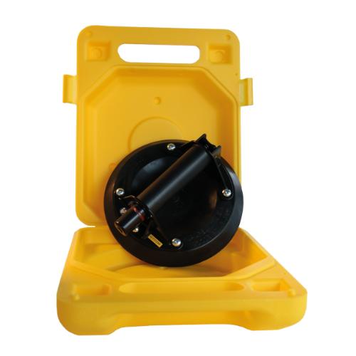 Glasdrager m/vacuumpomp en Lexan handgreep 57kg Kunststof product photo