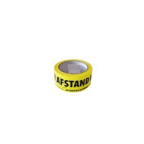 Tape 1.5 meter afstand houden PVC 50mmx66m product photo