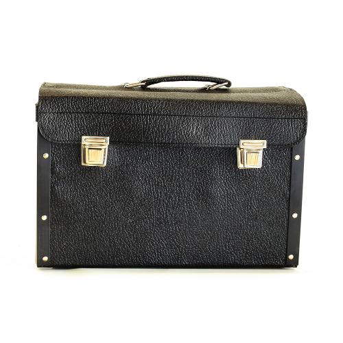 Tas tuigleder 40cm met klep ogen en lussen product photo