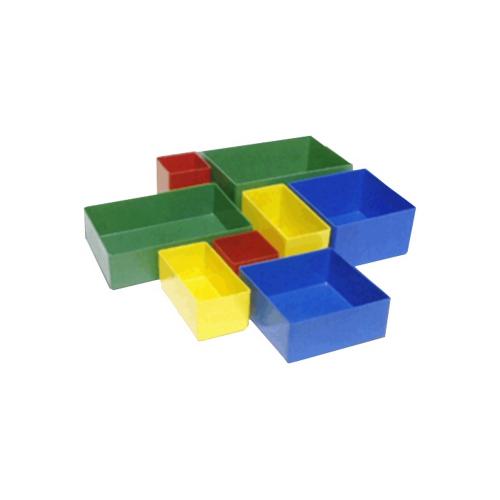 Inzetbak rood 54x54x45mm product photo