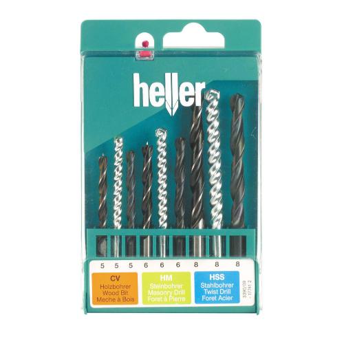 Borenset 3390 HSS / steen / hout 9-delig product photo