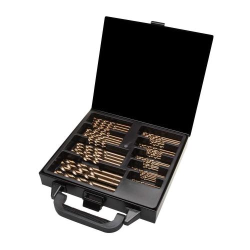 Spiraalborenset HSS cobalt 5% DIN 338 80-delig 3-10mm product photo