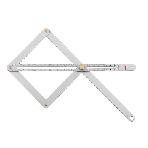 Hoekmeter verstelbaar 170x380mm product photo