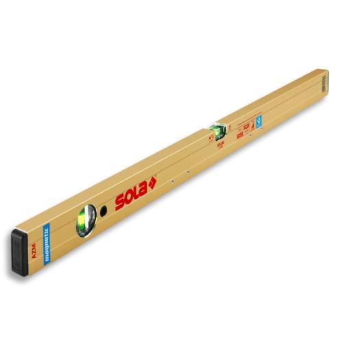 Waterpas AZM 80 alu. goud magnetisch 1x hor. 1x vert. 800mm product photo