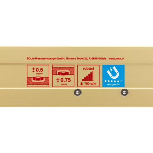 Waterpas AZM 80 alu. goud magnetisch 1x hor. 1x vert. 800mm product photo https://media.isero.nl/Isero-IseroNL-Site/images/L/192104_3.jpg L