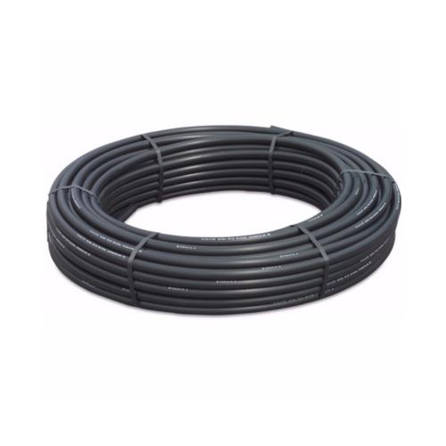 Tyleenslang voor drinkwater PE zwart/blauw glad 6 bar product photo