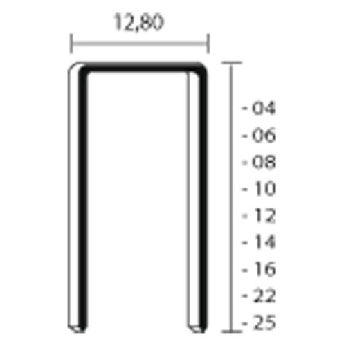 Nieten cnk 814 type a 14mm (doos a 7.5 mille) product photo