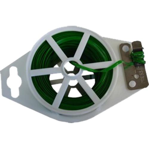 Binddraad groen geplast. 0.6-1.1mm (rol 50mtr) product photo