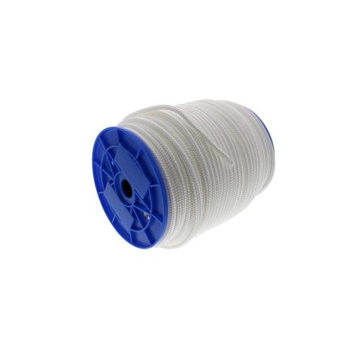 Polypropyleenkoord gevlochten wit 10mm (rol=100m) product photo