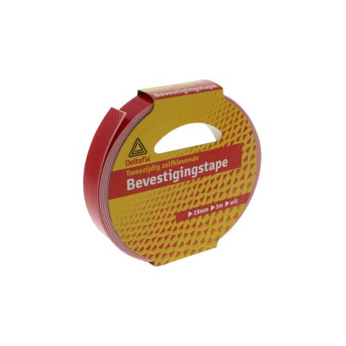 Montagetape dubbelzijdig klevend 19mmx5 mtr product photo