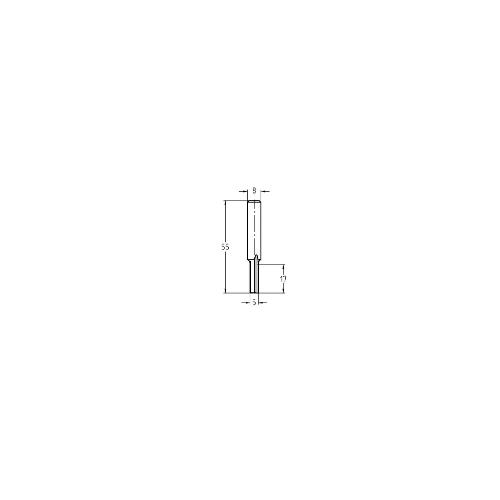Groeffrees 5mm HS schacht 8mm product photo