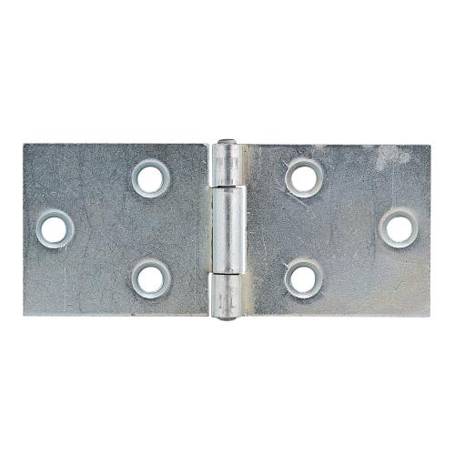 Noxxa backflapscharnier ongelagerd - staal gegalvaniseerd - 38x90x1,5mm - rechte hoek product photo