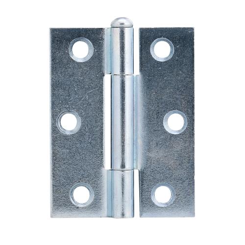 Noxxa smalscharnier ongelagerd - staal gegalvaniseerd - 60x45x1,5mm - rechte hoek - bolkop product photo