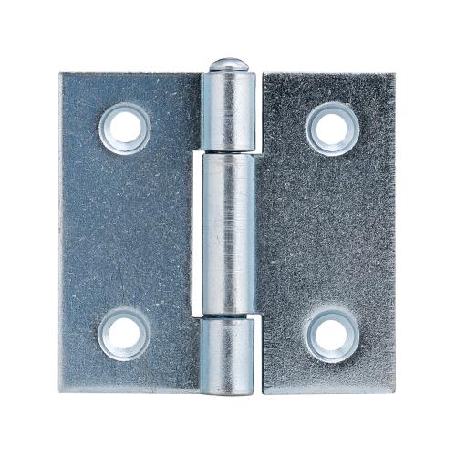 Noxxa scharnier ongelagerd - staal gegalvaniseerd - 50x52x2mm - rechte hoek product photo