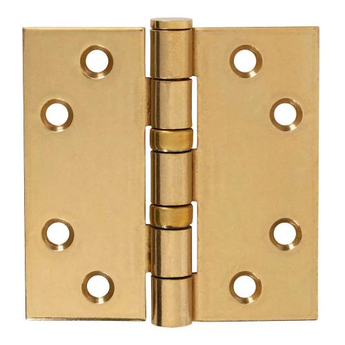 Kogellagerscharnier messing 76x76x2.2mm rechthoekig product photo