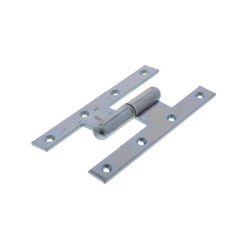 Hamburgerpaumelle gerold gegalvaniseerd 160x80mm rechthoekig Rs product photo