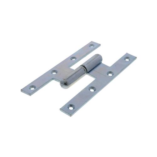 Hamburgerpaumelle gerold gegalvaniseerd 160x80mm rechthoekig LS product photo