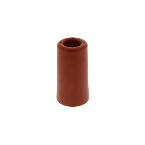 Deurbuffer rubber rood 75mm product photo