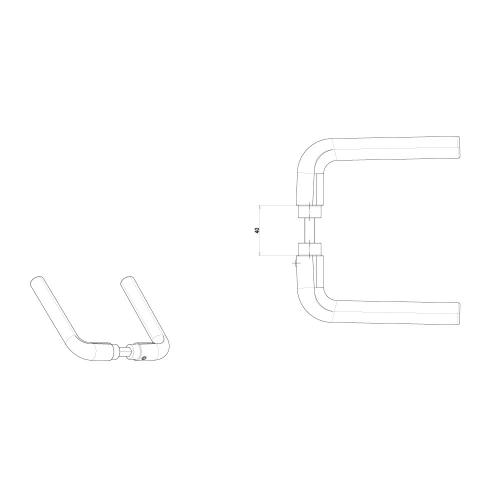 Noxxa deurkruk 160 - F1 L-model - deurdikte 38-42mm product photo https://media.isero.nl/Isero-IseroNL-Site/images/L/208953_5.jpg L