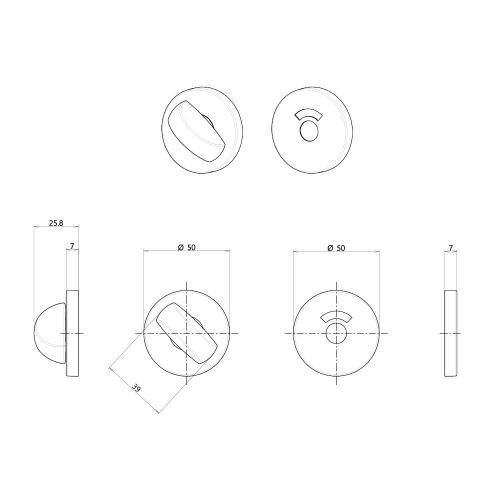 Noxxa vrij/bezet rozet 182 - geperst F1 rond - 50x8mm product photo https://media.isero.nl/Isero-IseroNL-Site/images/L/208962_5.jpg L
