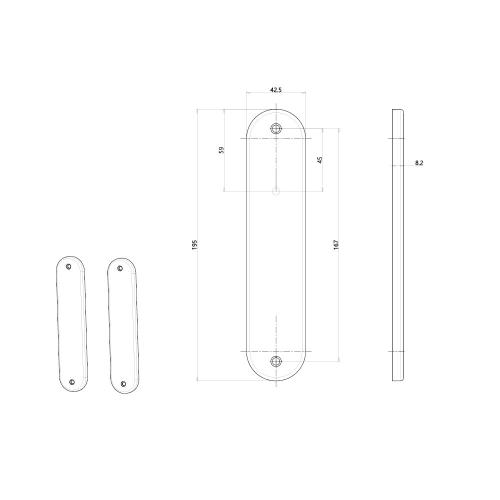 Noxxa schilden geperst F1 rond - 195x43mm geheel blind product photo https://media.isero.nl/Isero-IseroNL-Site/images/L/208971_5.jpg L