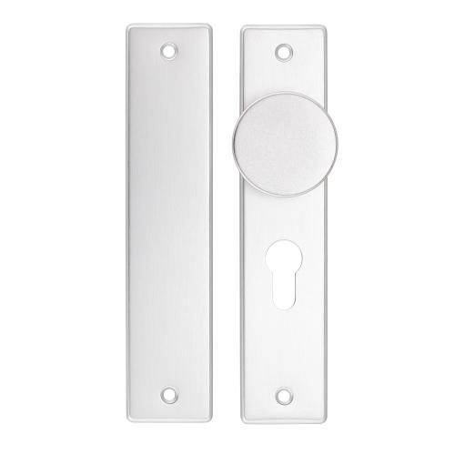 Noxxa knopschilden geperst F1 rechthoekig - 195x43mm PC55/geheel blind product photo