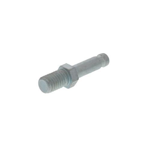 Stift 8mm met draad m10 en 6-kant voor meubelwielen product photo