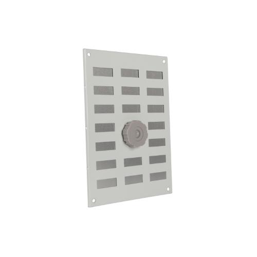 Schuifrooster 150x215mm alum.wit gelakt product photo