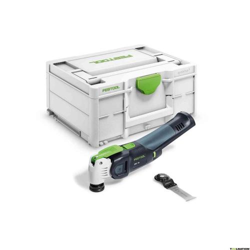 Festool accu-multitool 18.0V body met gratis accu OSC18 E Basic 4 product photo