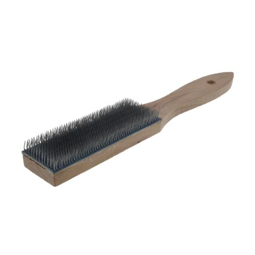 Vijlenborstel 235x40mm beukenhout draadlengte 9mm product photo