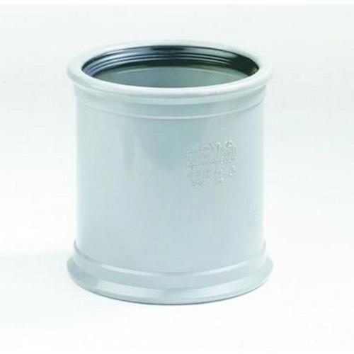 Overschuifmof/sok pvc grijs manchet 2x mof 125x125mm Komo BRL 52100/52200 product photo