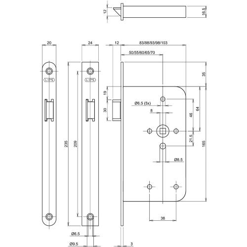 Loopslot 60mm RVS afgerond 2465-17U20-60mm z/sluitplaat product photo https://media.isero.nl/Isero-IseroNL-Site/images/L/214659_1.jpg L