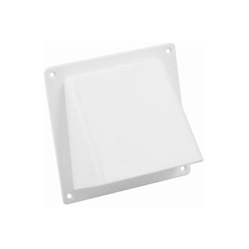 Gevelklep kunststof wit dia 150mm 200x200mm product photo