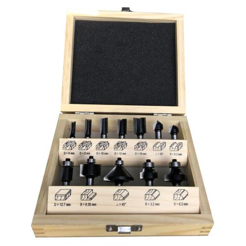 Frezenset schacht 8mm 12-delig product photo