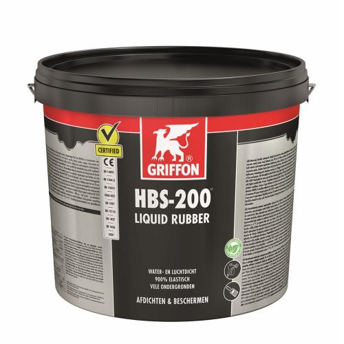 Griffon liquid rubber universeel zwart emmer 16L HBS-200 product photo